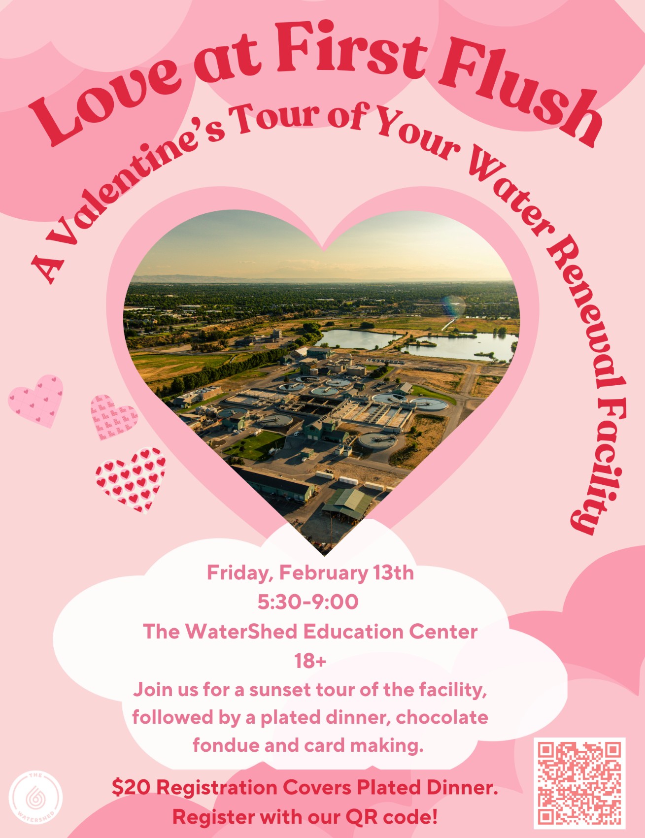 Flyer with link to RSVP for Love and First Flush